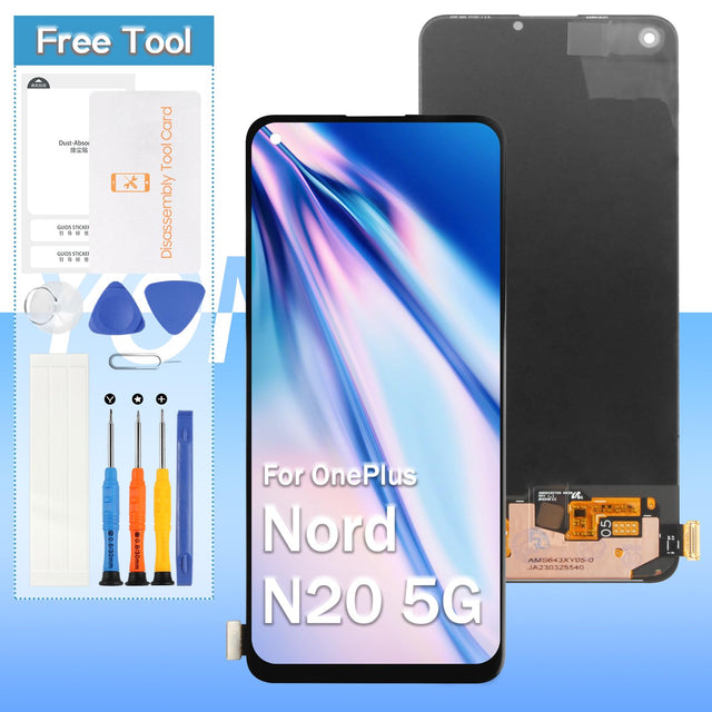 Incell for OnePlus Nord N20 5G LCD Display GN2200 CPH2459 Screen Replacement Touch Digitizer Replacement Assembly(not Support Fingerprint Function)