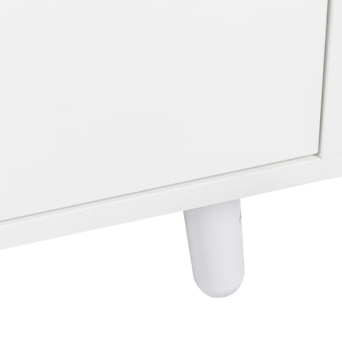 63W Large Kitchen Hutch Cabinet Freestanding Pantry Cabinets Storage Kitchen Cupboard With 4 Doors 4 Drawers &