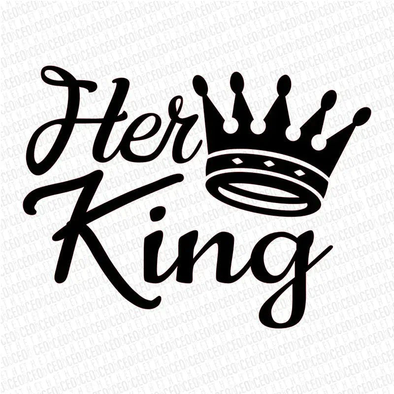 His Queen & Her King – DTF Transfer Set
