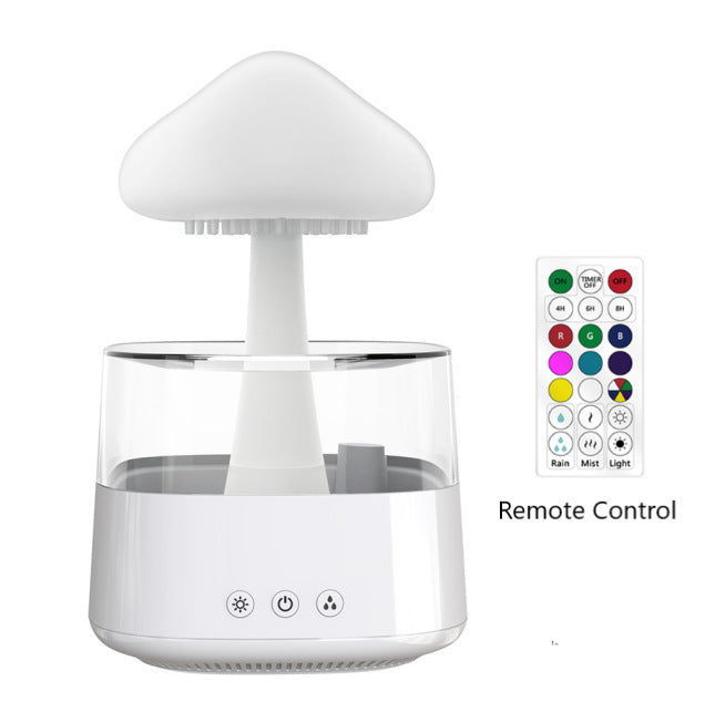 Cloud and Rain Humidifier with Colorful Night Light