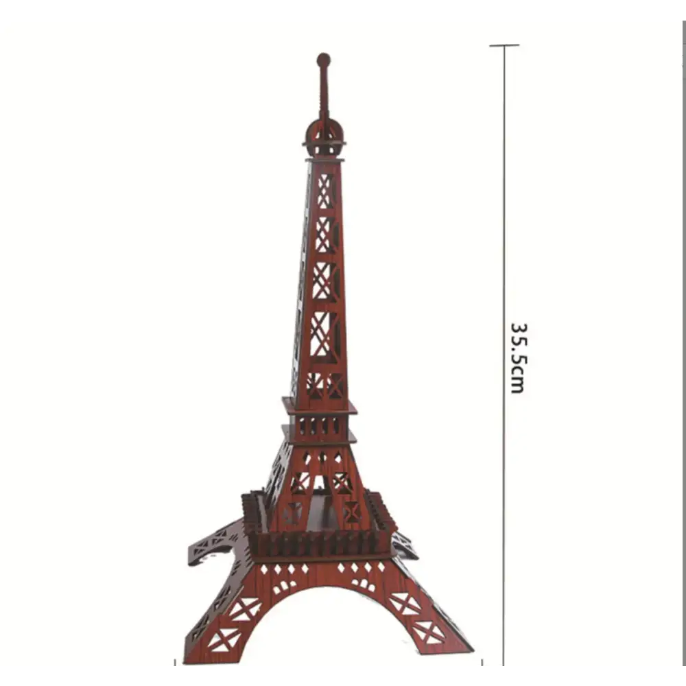 Eiffel Tower Dubai Hotel 3D Puzzle DIY Model Kit