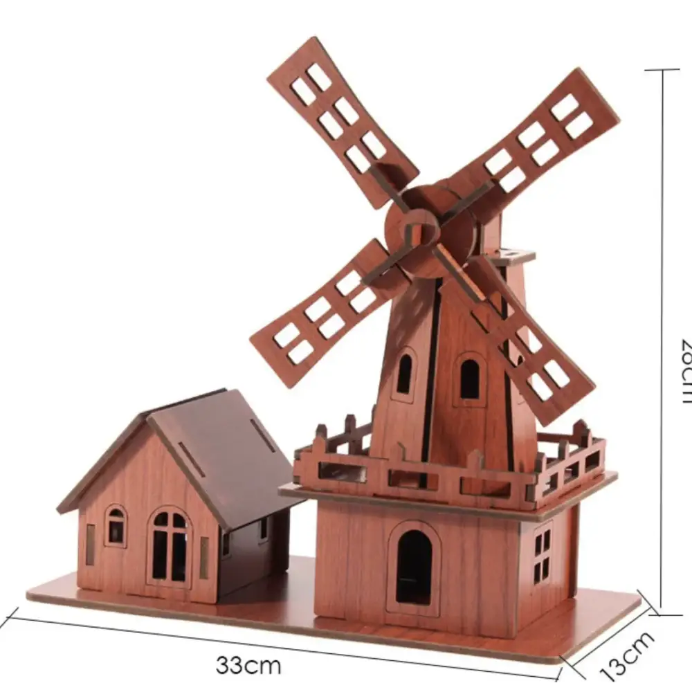 Eiffel Tower Dubai Hotel 3D Puzzle DIY Model Kit