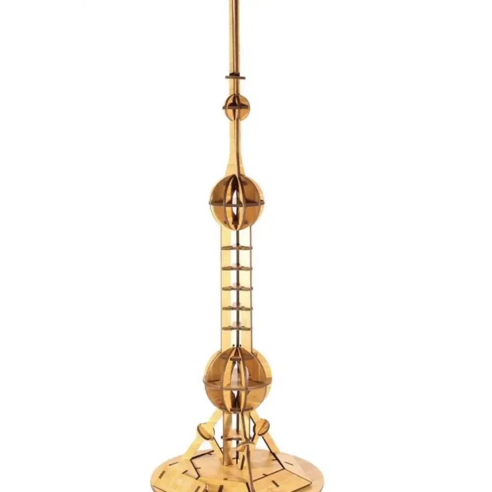 Eiffel Tower Dubai Hotel 3D Puzzle DIY Model Kit