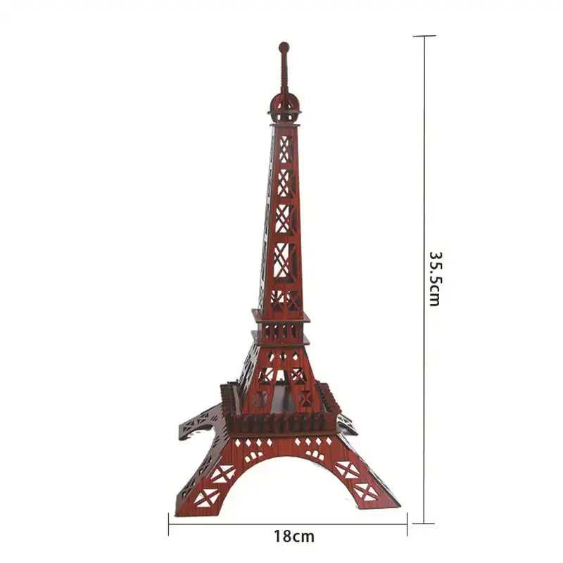 Eiffel Tower Dubai Hotel 3D Puzzle DIY Model Kit