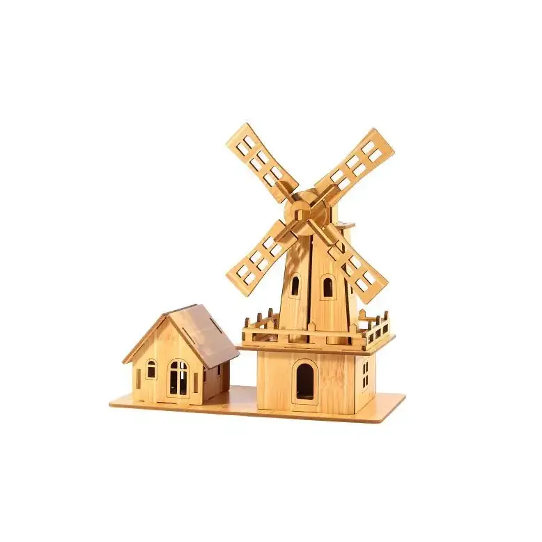 Eiffel Tower Dubai Hotel 3D Puzzle DIY Model Kit