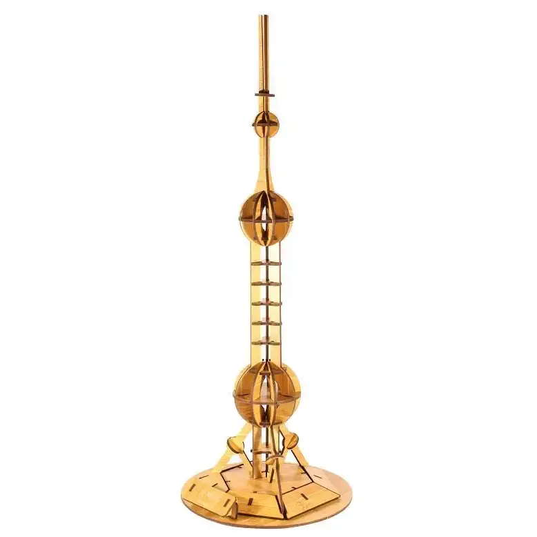 Eiffel Tower Dubai Hotel 3D Puzzle DIY Model Kit