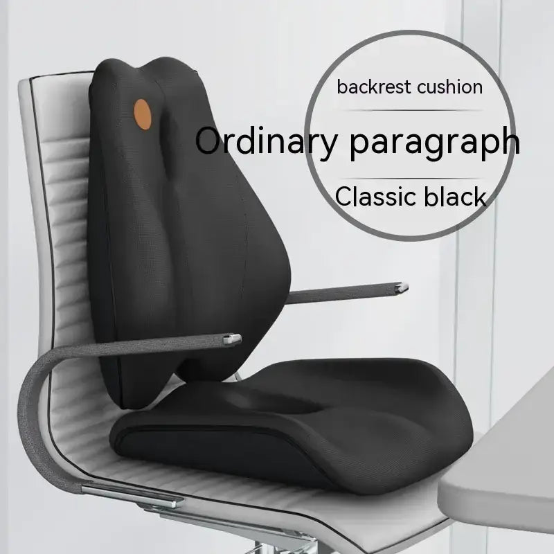 Electric Massage Memory Foam Waist Cushion for Office