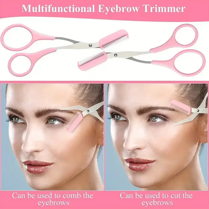 Eyebrow Scissors & Comb Set