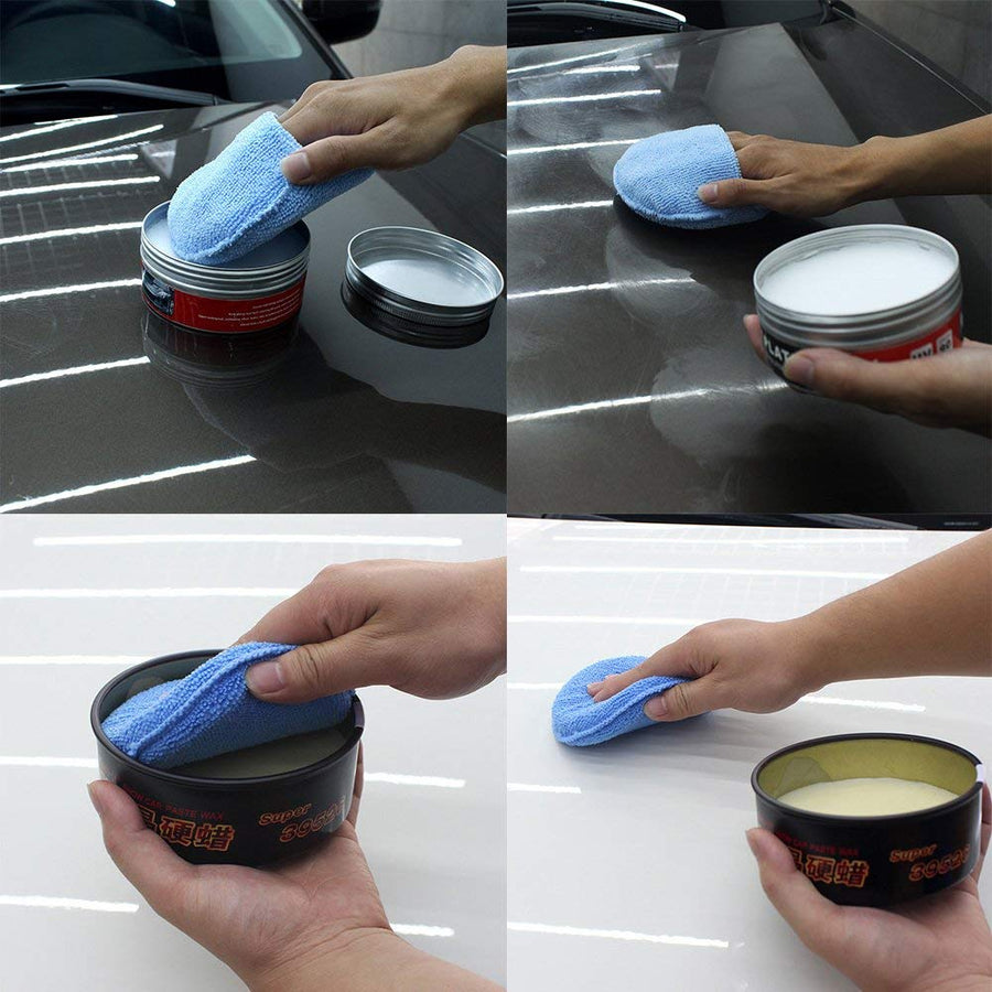 10-Piece Set of 5-Inch Blue Hand Waxed Artifacts