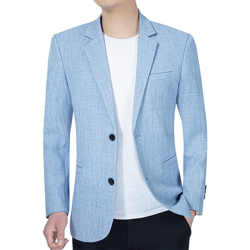 Men's Slim Fit Business Casual Blazer for Spring/Fall