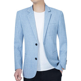 Men's Slim Fit Business Casual Blazer for Spring/Fall