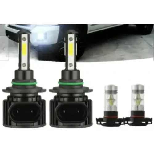 F2 Mini Car LED Headlights H1 H4 H7 H11 9005 9006 50W