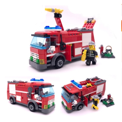 Interactive Plastic Building Block Toy for Kids