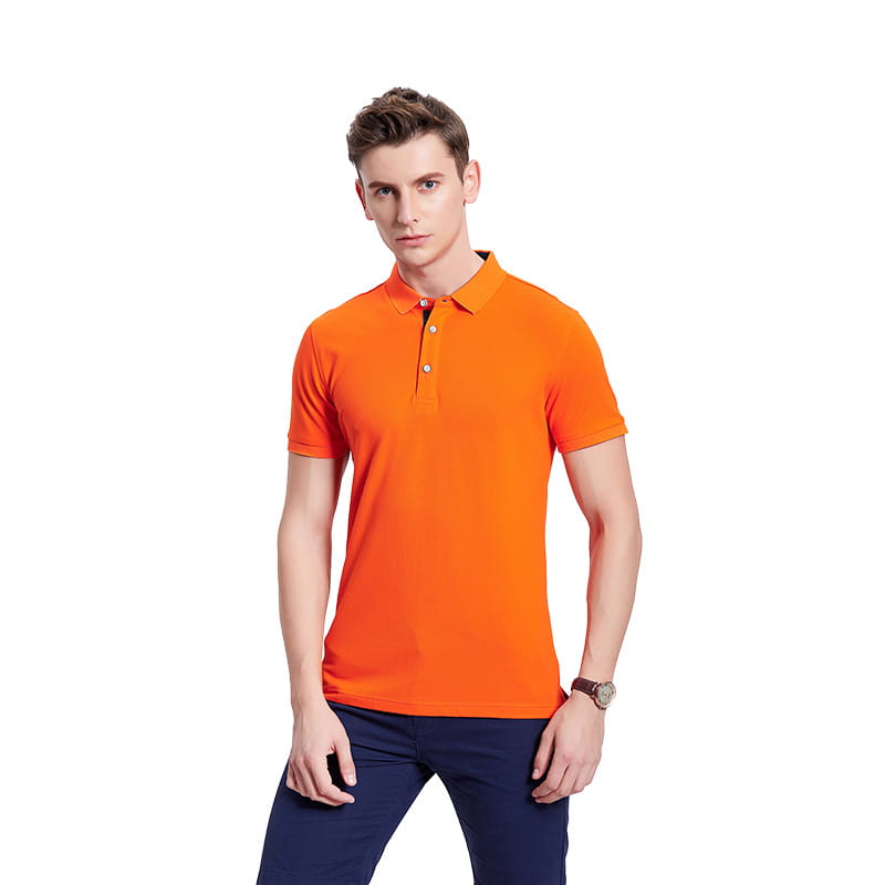 Men’s Summer Polo Shirt - Slim Fit Solid Color T-Shirt