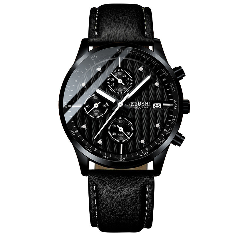 Belochi Stylish Men's Quartz Watch with Waterproof Design