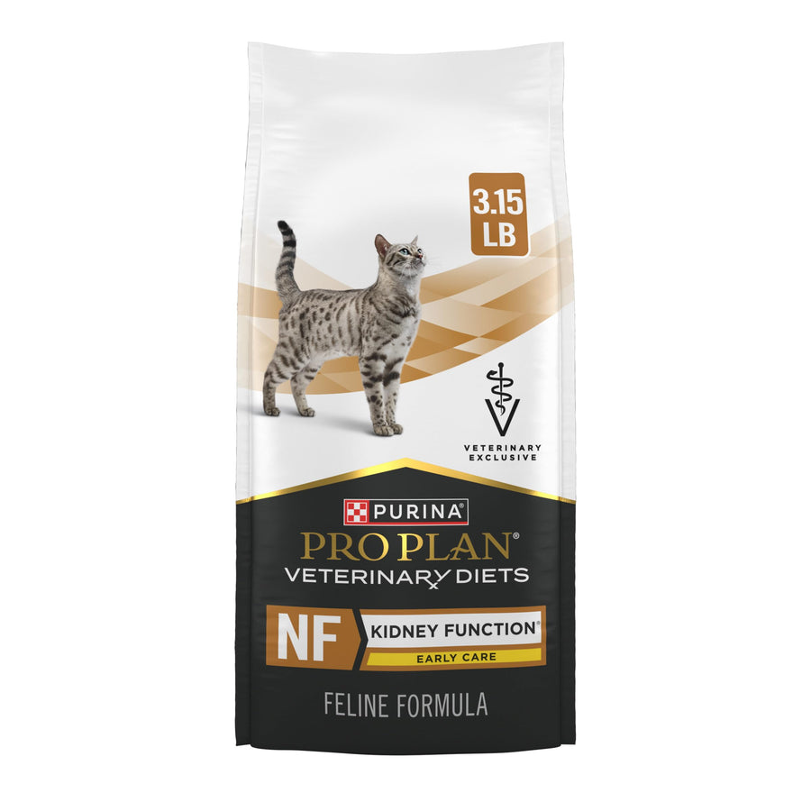 Purina Pro Plan Veterinary Diets NF Kidney Function Early Care Feline Formula Adult Dry Cat Food - 3.15 lb. Bag