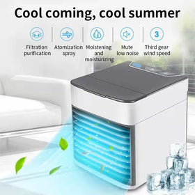 Portable USB Mini Air Cooler Desktop Fan