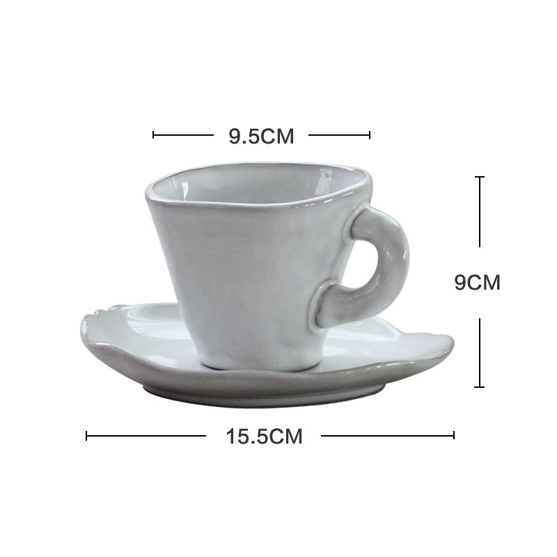 Ceramic Irregular Dinnerware Set with Bowls and Plates