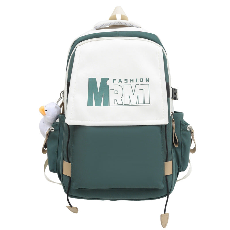 Large Capacity Stylish Backpack for Students and Travel