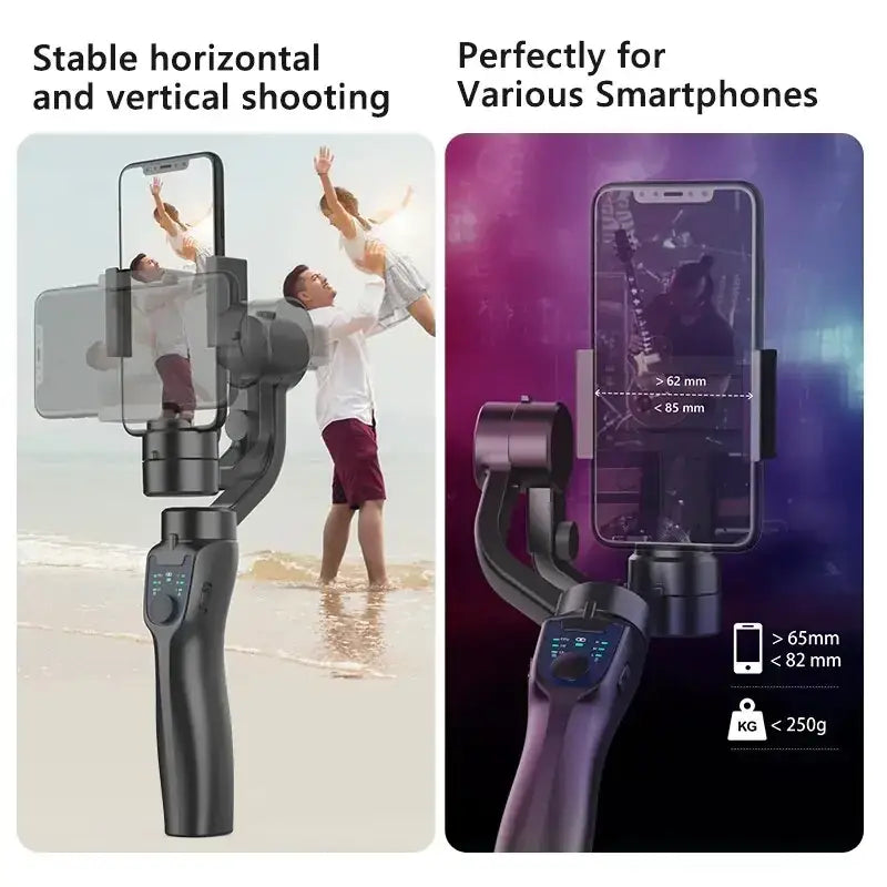 F8 Handheld 3-Axis Gimbal Stabilizer for Smartphones