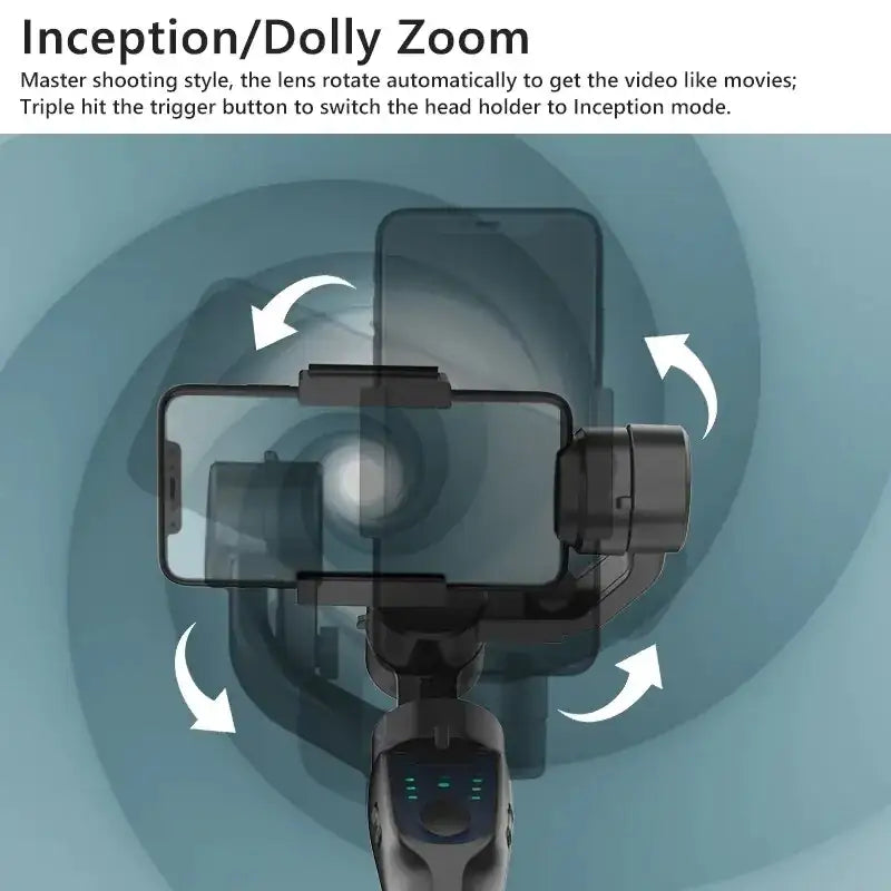 F8 Handheld 3-Axis Gimbal Stabilizer for Smartphones