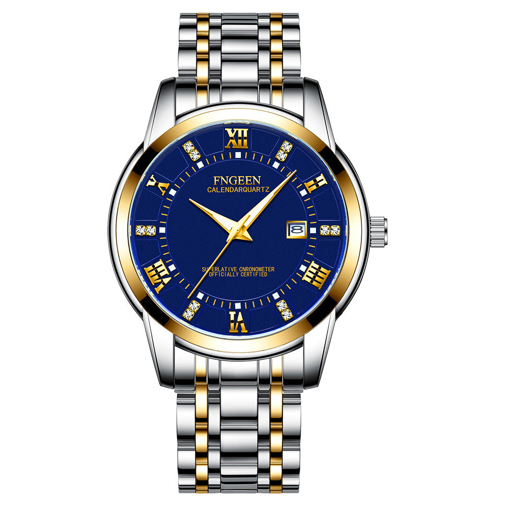 Men's Ultra-thin Waterproof Quartz Business Watch