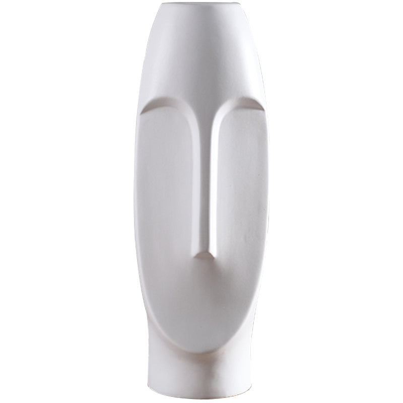 Nordic Ceramic Face Vase for Home Decor and Styling