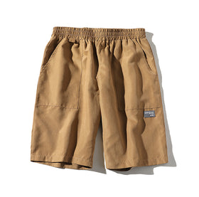 Men's Loose Five-Point Beach Shorts for Casual Wear
