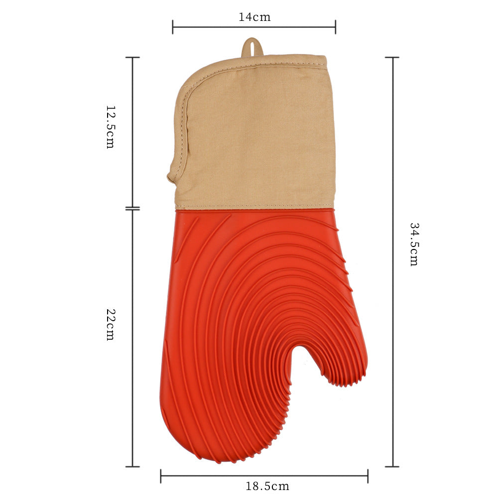 High-Temperature Resistant Silicone Microwave Gloves