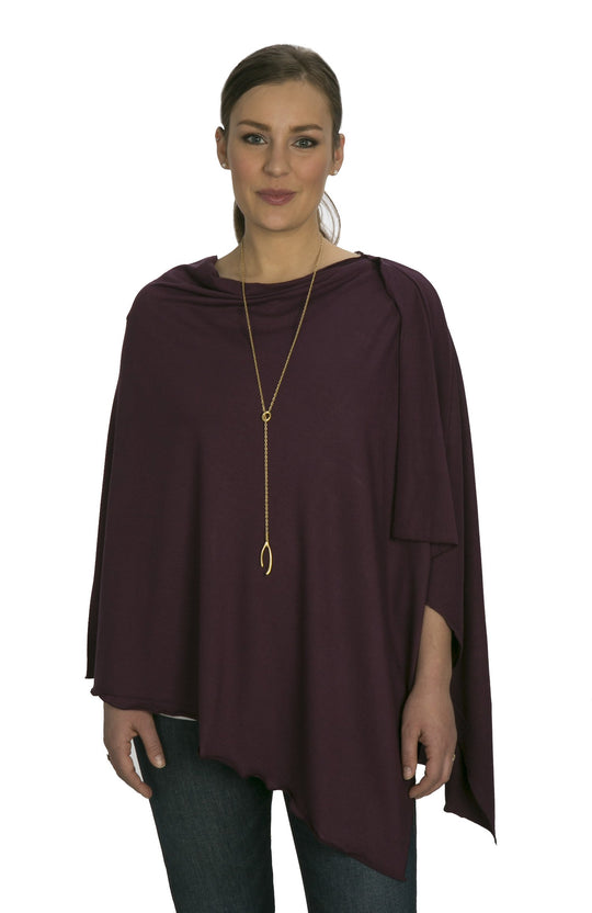 Bamboobies Women’s Nursing Cover Maternity Clothing for Breastfeeding Blackberry One Size Fits All