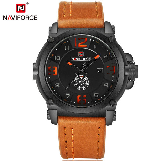 NAVIFORCE 9099 Men's Stylish Waterproof Quartz Watch