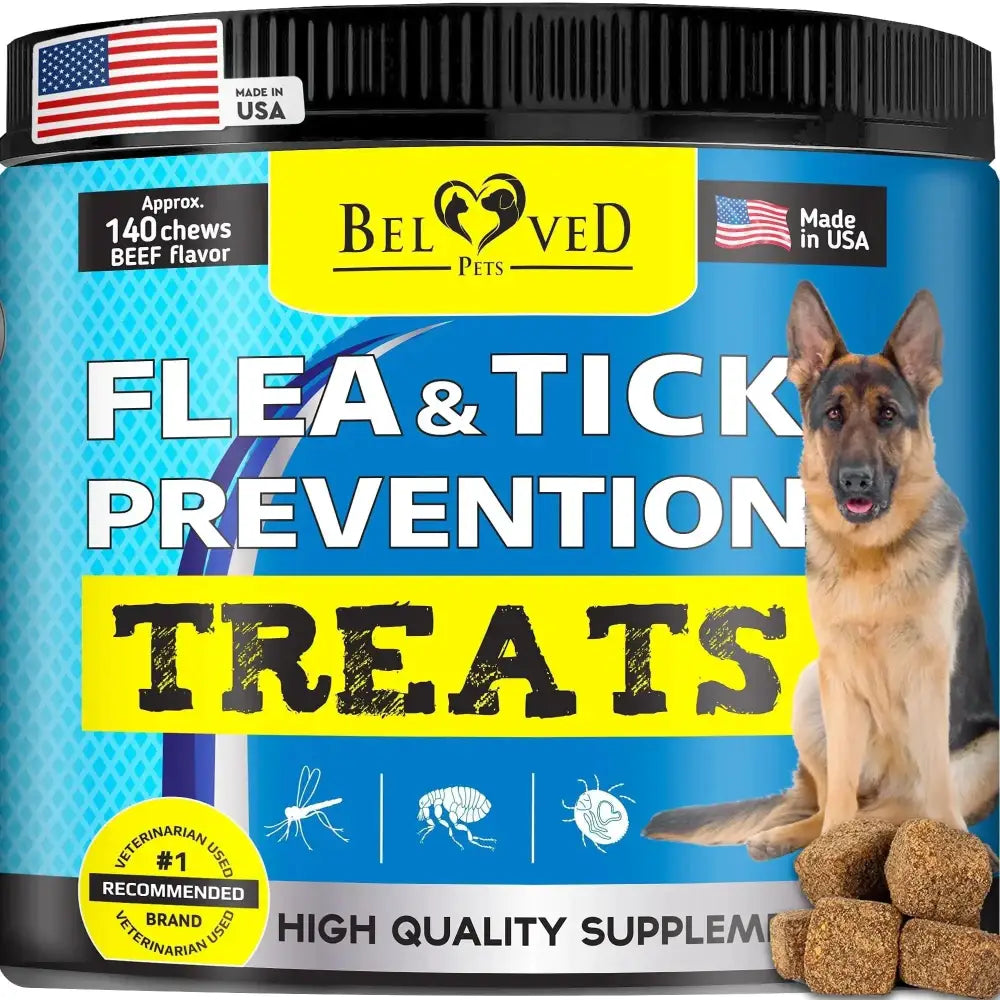 Flea And Tick Prevention Chewable Pills For Dogs And Cats Pest Control & Natural Defense Chewables Small Tablets Beef Taste CANNOT Be Listed For Sale On Amazon