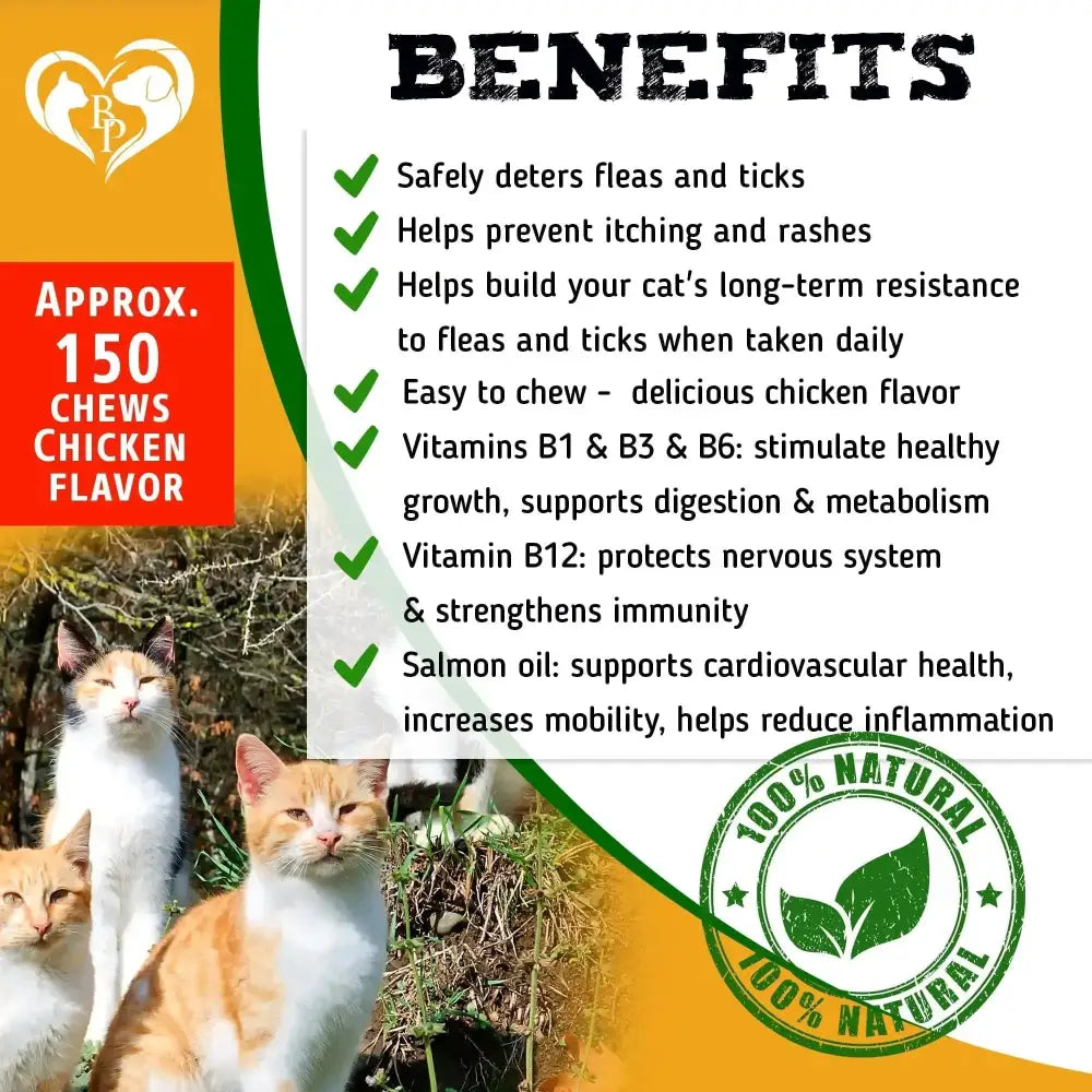 Flea And Tick Prevention Chewable Pills For Dogs And Cats Revolution Oral Flea Treatment For Pets Pest Control Natural Defense Chewables Small Tablets Chicken FLavor For Cats CANNOT Be Listed For Sale