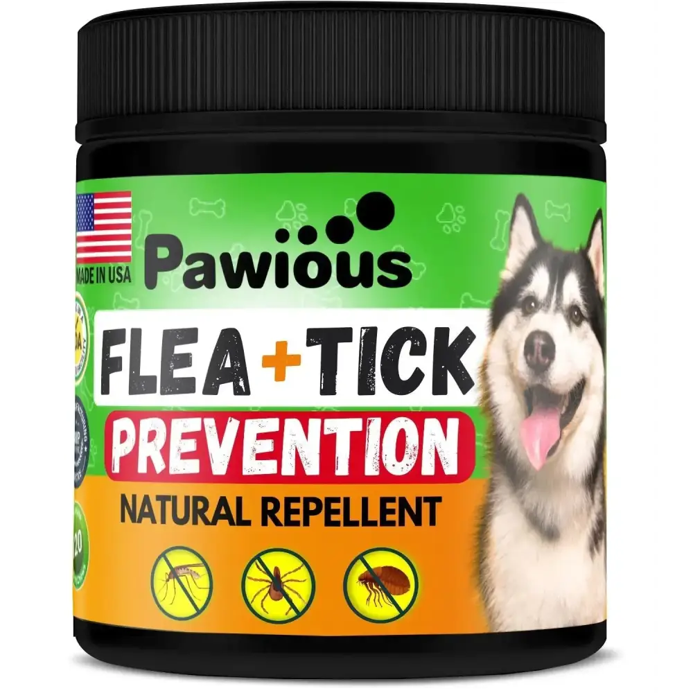 Flea And Tick Prevention For Dogs Chewables Natural Dog Flea And Tick Control Supplement Flea & Tick Chews For Dogs Oral Flea Pills For Dogs Pest Defense All Life Stages CANNOT Be Listed For Sale