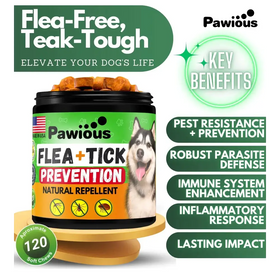 Flea And Tick Prevention For Dogs Chewables Natural Dog Flea And Tick Control Supplement Flea & Tick Chews For Dogs Oral Flea Pills For Dogs Pest Defense All Life Stages CANNOT Be Listed For Sale
