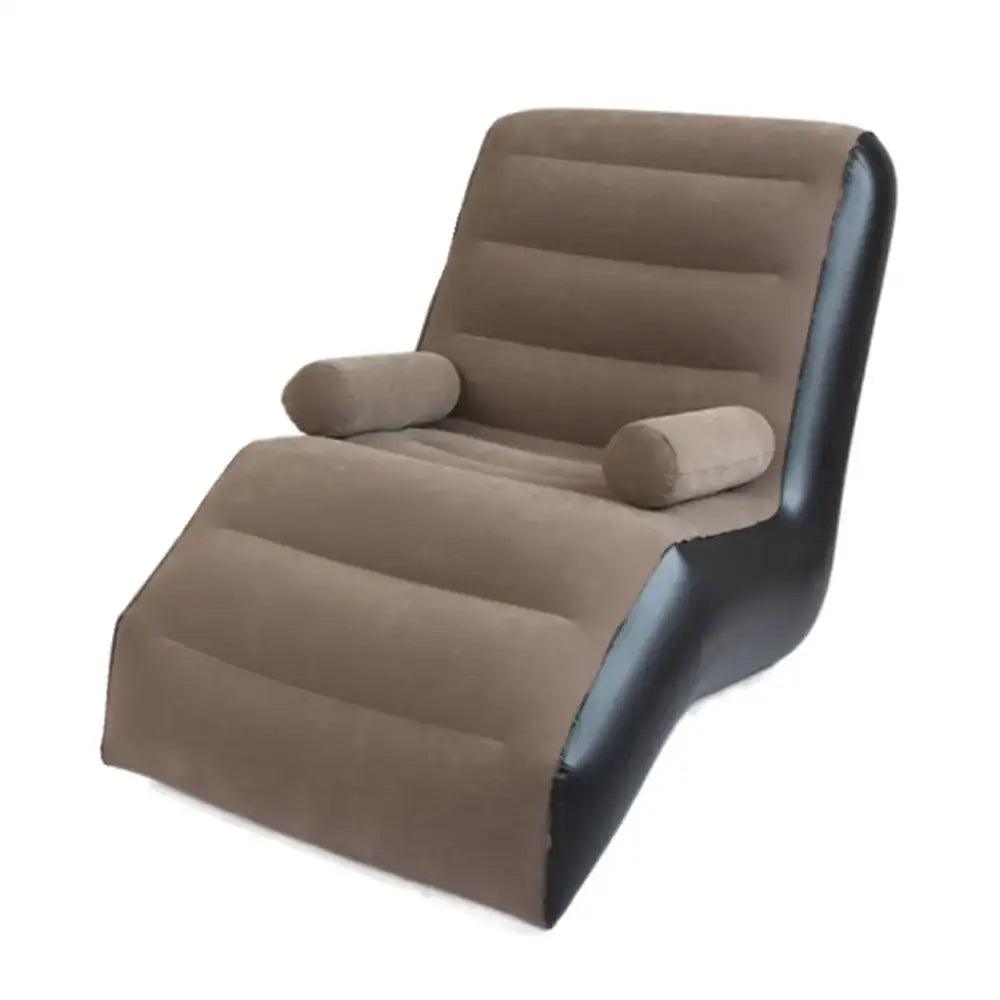 Foldable Portable Inflatable S-Shaped Sofa Bed