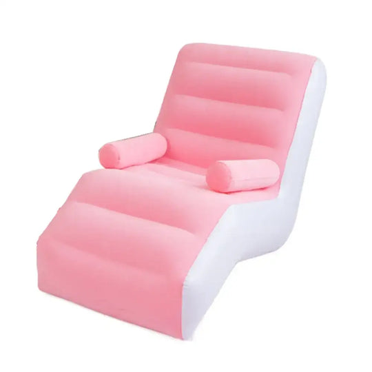 Foldable Portable Inflatable S-Shaped Sofa Bed