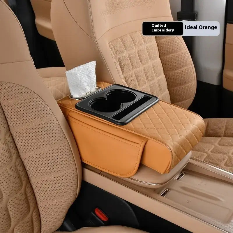 Four-in-one Car Armrest Box Cushion