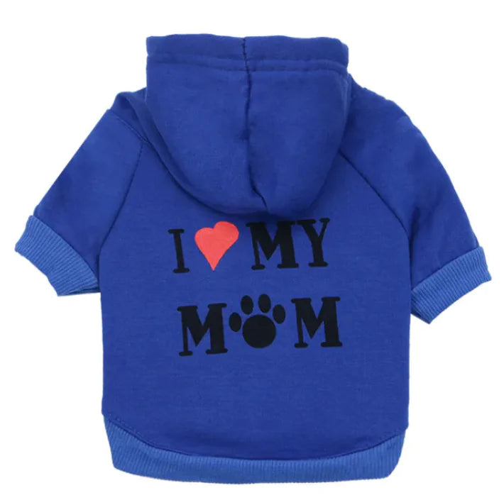 Paw Mummy Fleece Dog Sweater - Joomcy