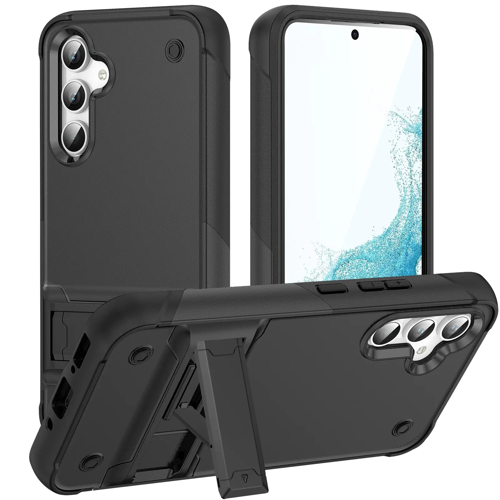 Samsung S23 Ultra Shockproof Phone Case with Stand