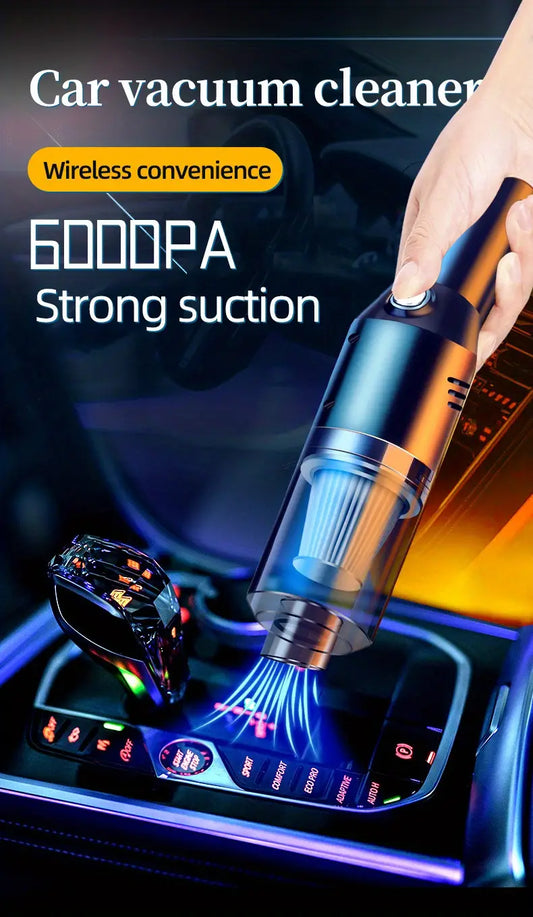 Wireless Car Vacuum Cleaner with Powerful Suction - Joomcy