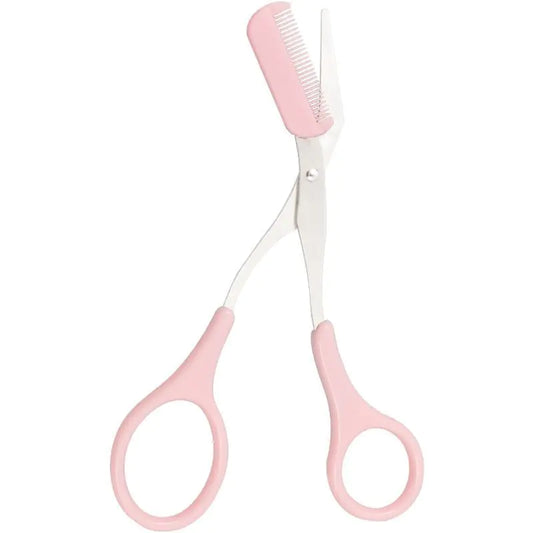 Eyebrow Scissors with Comb for Beginners and Makeup - Joomcy