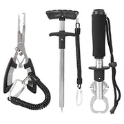 Bnineteenteam Fishing Pliers & Fish Lip & Fish Hook Remover Multifunction Combination Fishing Tool Kit Fishing Gifts for Men