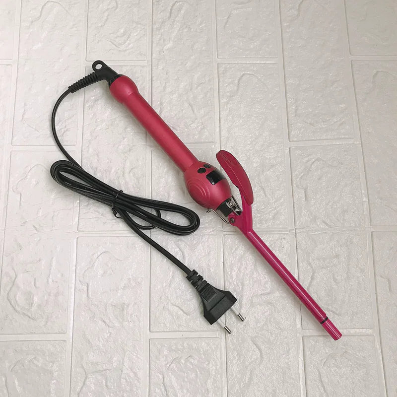 Professional 9mm Curling Iron with LCD Display - Joomcy