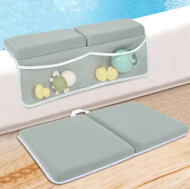 Foldable Baby Bath Kneeling & Elbow Pad Set