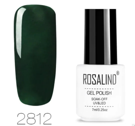 RC Series Green UV Gel Nail Polish - 24 Colors Set