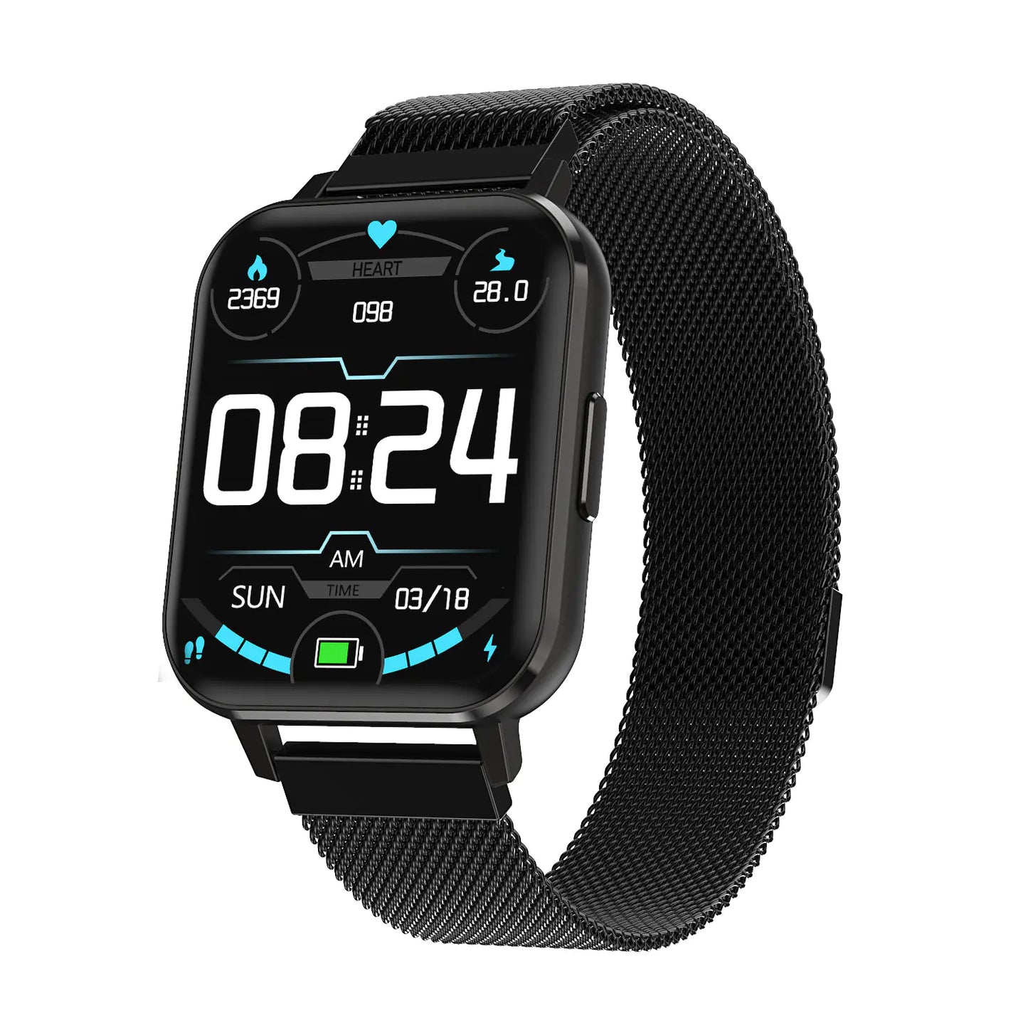 Waterproof Slim Smart Watch with Multi-Sport Mode - Joomcy