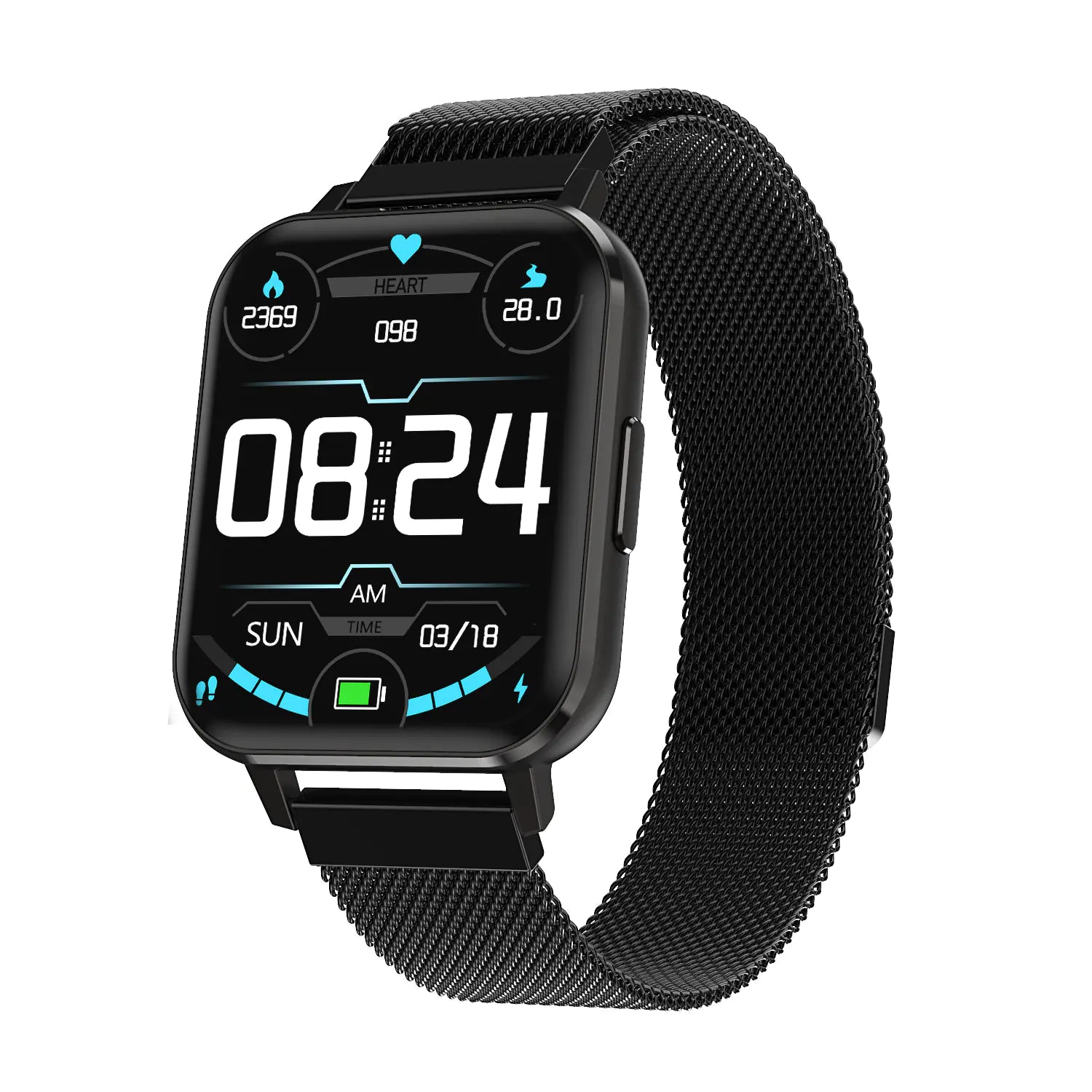 Waterproof Slim Smart Watch with Multi-Sport Mode - Joomcy