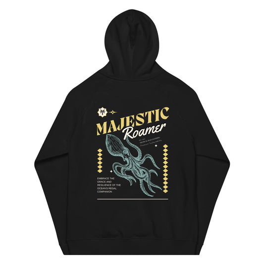 Premium Majestic Roamer Eco Hoodie - Giant Squid Edition - Joomcy
