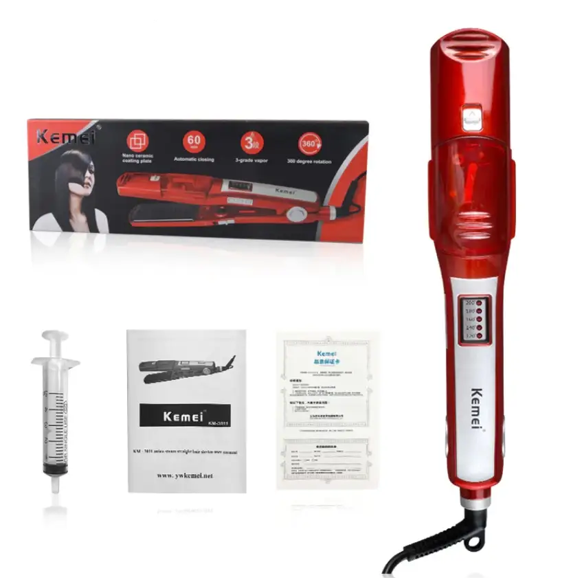 Hair Straightener and Curling Iron Tool Set